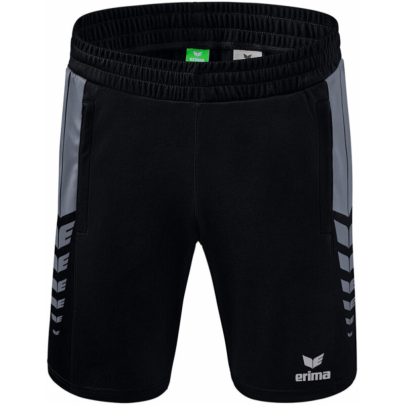 Erima Herren Training Shorts Six Wings schwarz-grau