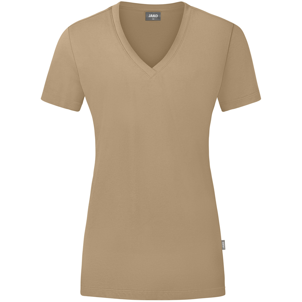 Jako Damen T-Shirt Organic beige