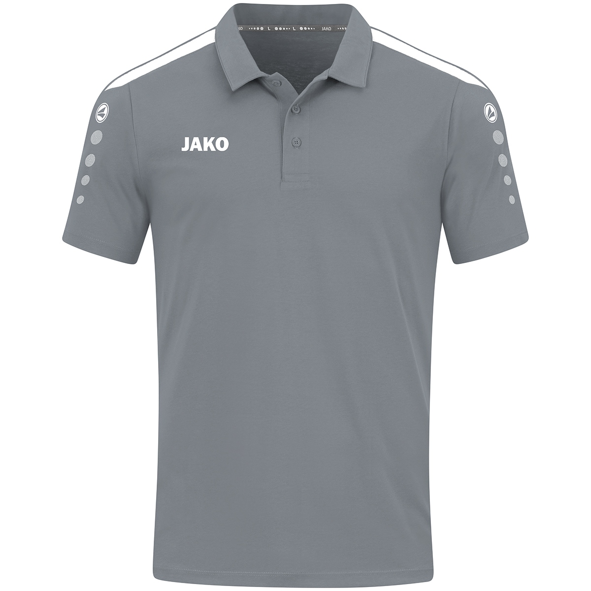 Jako Kinder Polo-Shirt Power steingrau