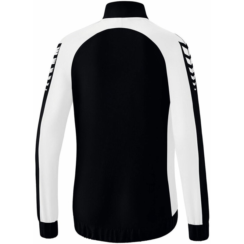 Erima Damen Präsentationsjacke Six Wings schwarz-weiß