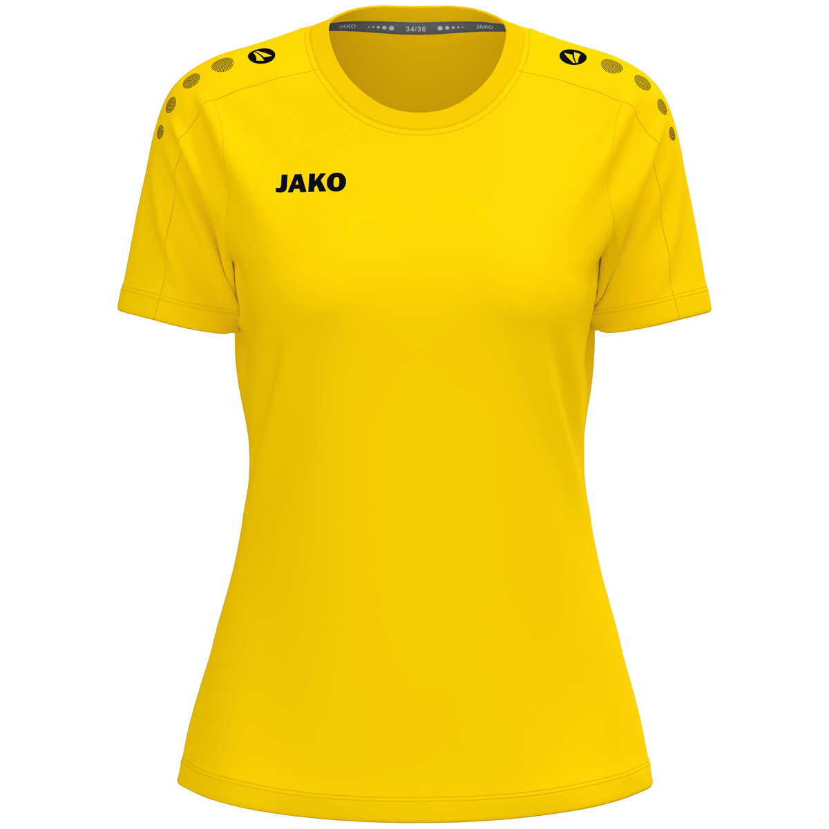 Jako T-Shirt One Cotton Damen gelb