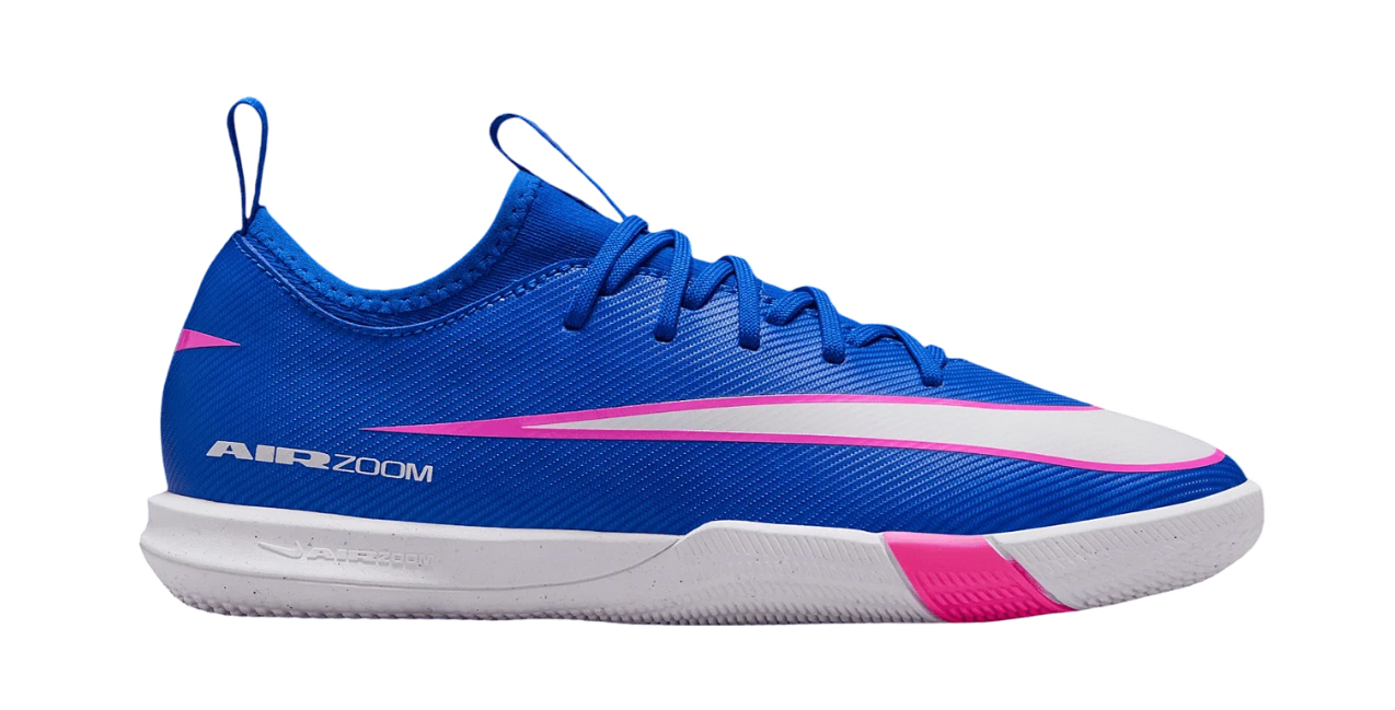 Nike Fußballschuh Jr Air Zoom Mercurial Vapor XVI Academy IN Attack Kids Blau