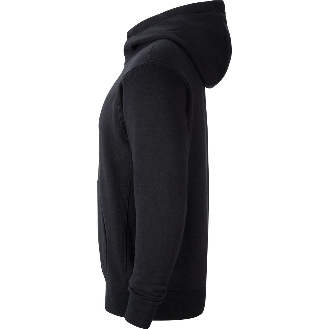 Nike Kinder Full Zip Fleece Hoodie Park 20 schwarz-weiß