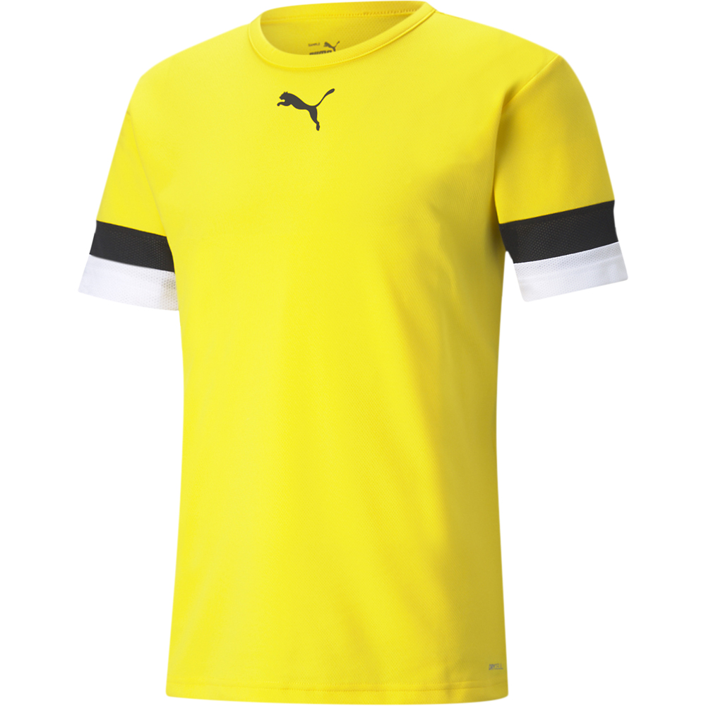 Puma Kinder Trikot teamRISE gelb-schwarz-weiß