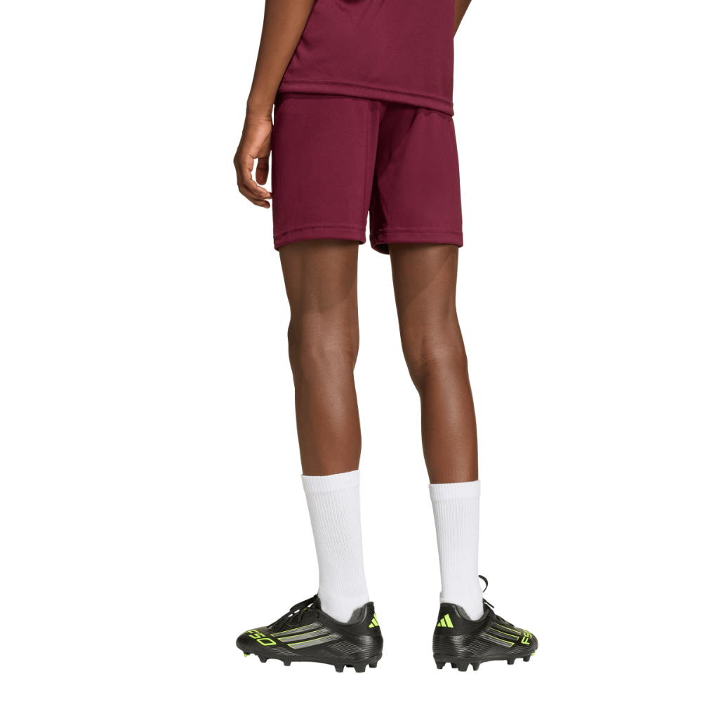 Adidas Entrada 26 Short Kids Dunkelrot