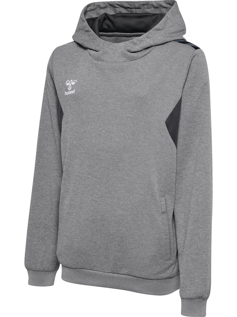 Hummel Hmlauthentic 24 Pl Hoodie Kids grey melange