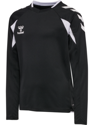 Hummel hmlCORE 2.0 Trikot Langarm Kinder schwarz/weiß