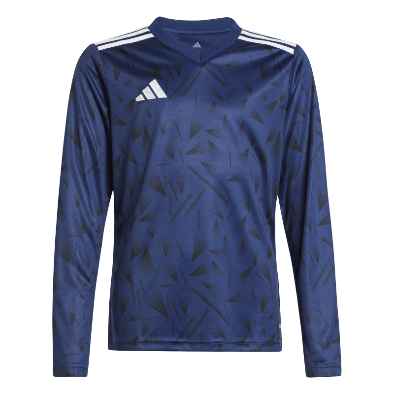 Adidas Kinder Langarm Trikot Team Icon 25 team navy blue 2-white