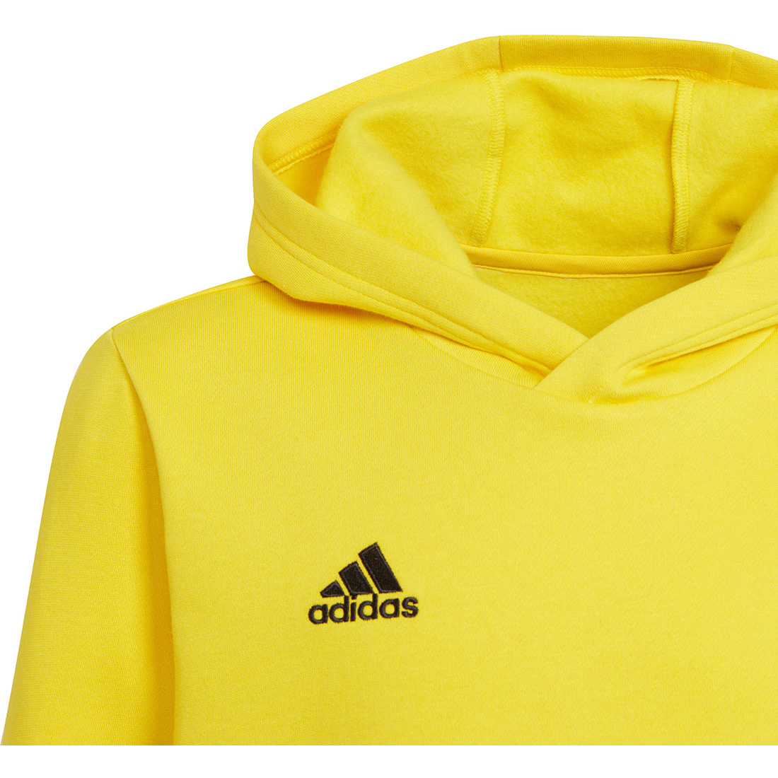 Adidas Kinder Hoodie Entrada 22 gelb-schwarz