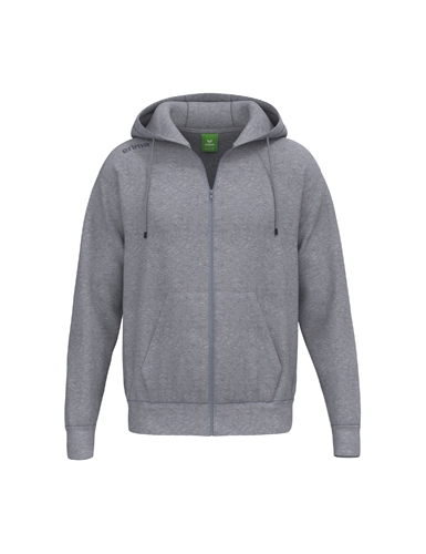 Erima Kinder TS Hoodie Jacke grau melange