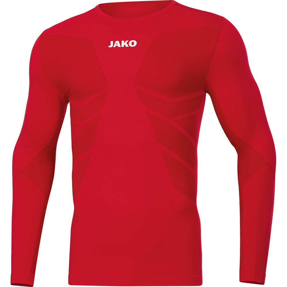Jako Longsleeve Comfort 2.0 rot