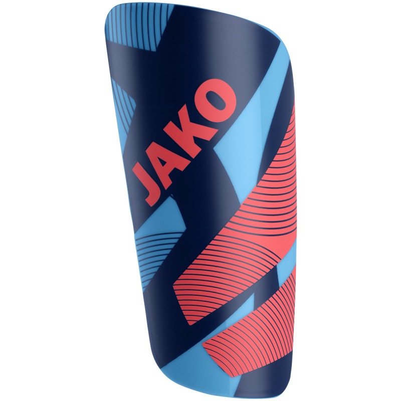 Jako Schienbeinschoner River Light skyblue-navy-coral