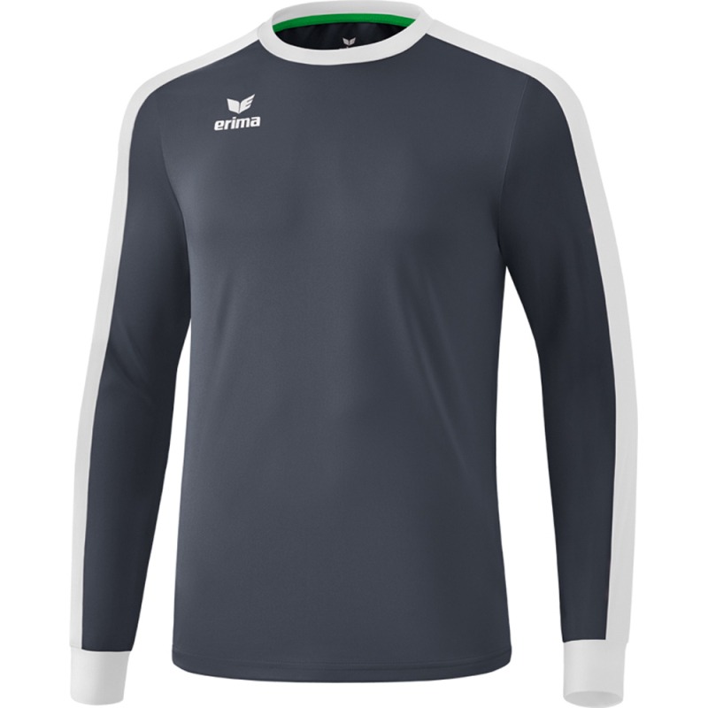 Erima Kinder Langarm Trikot Retro Star grau-weiß