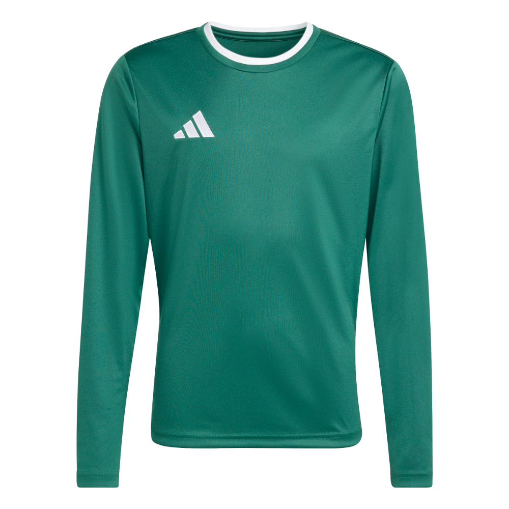 Adidas Entrada 26 Langarmtrikot Kids Dunkelgrün