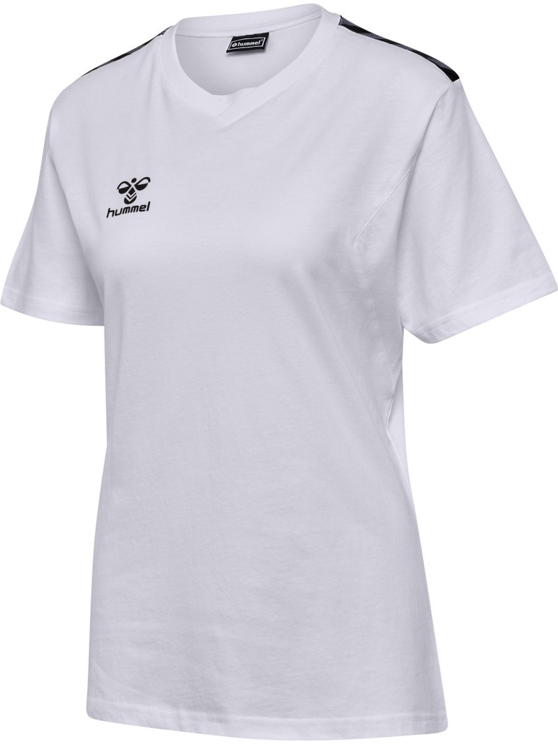 Hummel Hmlauthentic 24 Co T-Shirt S/S Woman white