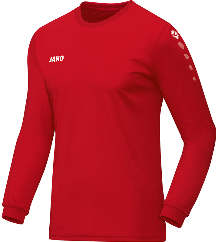 Jako Team Langarm Trikot rot