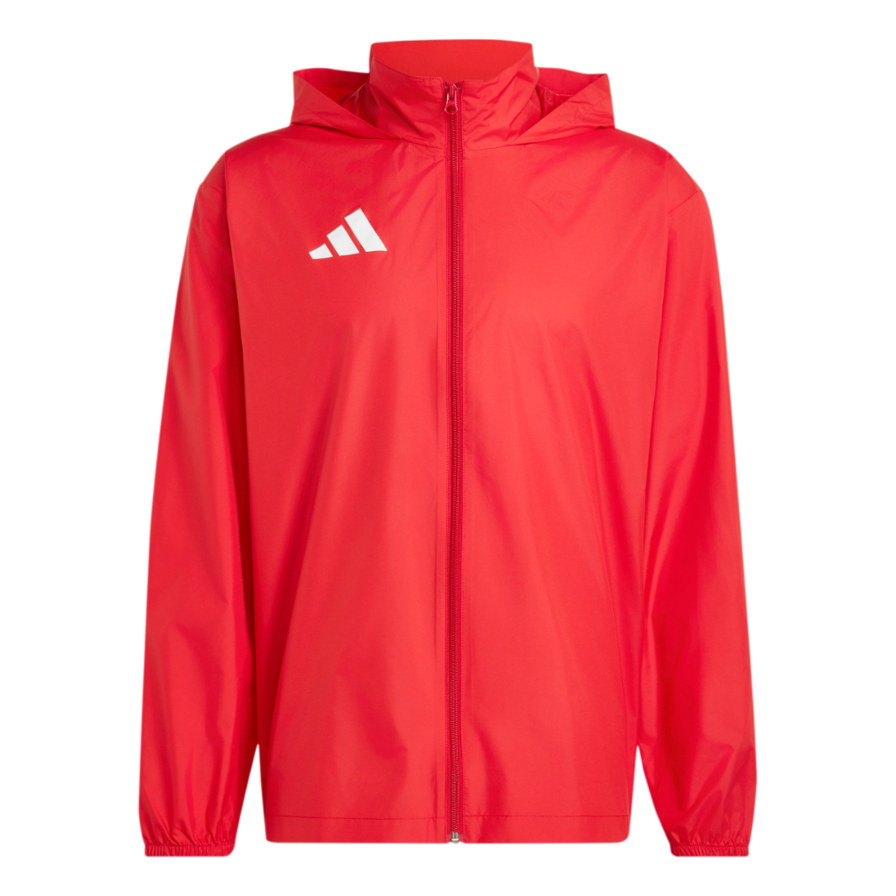Adidas Entrada 26 leichte Regenjacke Rot