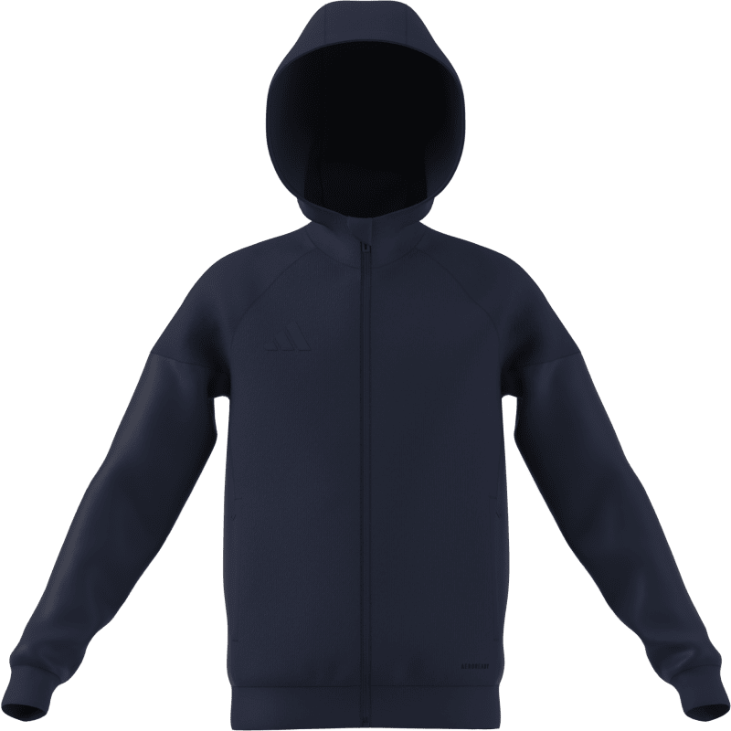 Adidas Kinder Full-Zip Hoodie Tiro 25 Travel team navy blue 2