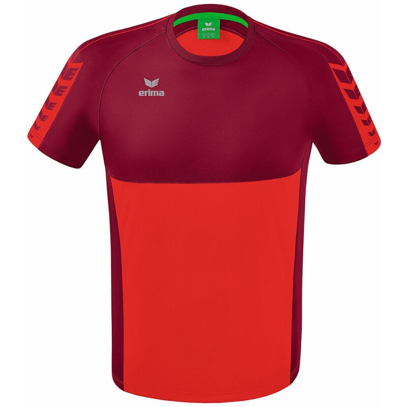 Erima Herren T-Shirt Six Wings rot