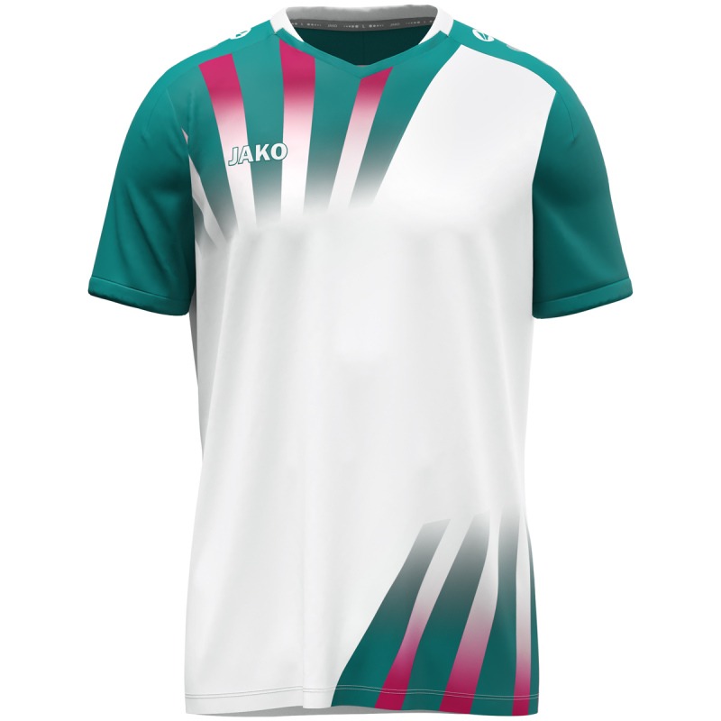 Jako Kinder Trikot Vintage KA weiß-türkis