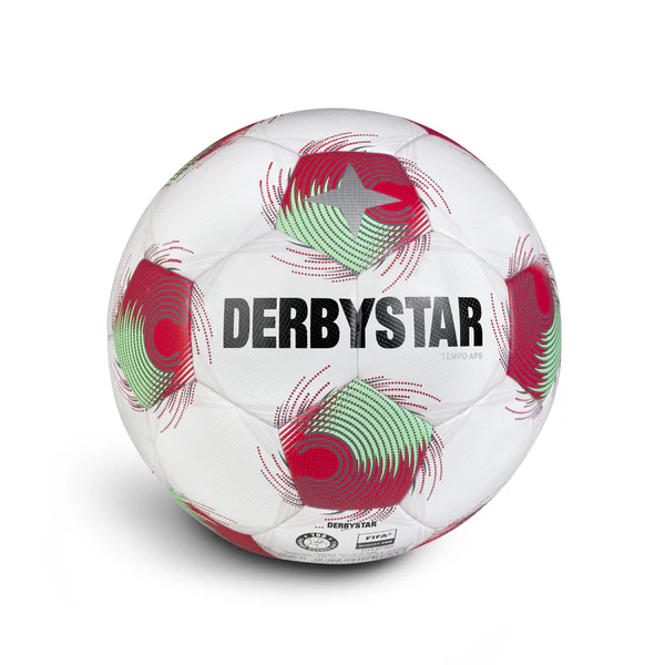 Derbystar Ballpaket 5 x Tempo APS v25 weiss rot gruen | Größe 5
