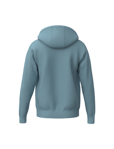 Erima Kinder TS Hoodie Jacke smoke blue