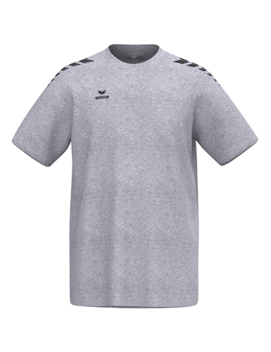 Erima CMPT 3 Wings T-Shirt grau melange/schwarz
