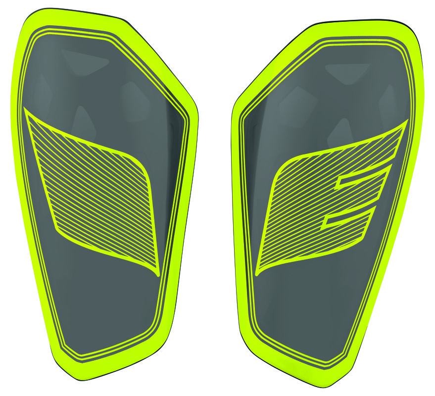 Erima Schienbeinschoner Flex Guard lime schwarz