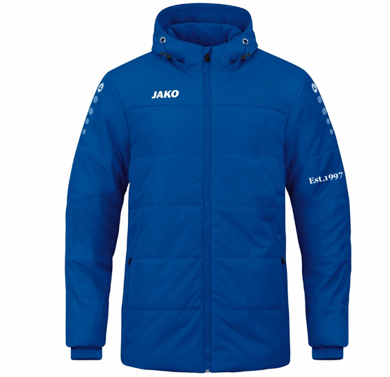 S04 Fanclub Südlohn Coachjacke Team blau