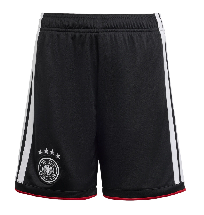 adidas DFB Deutschland Short Home WM 2026 Kinder Schwarz