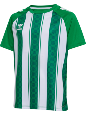 Hummel hmlMATCH Striped Trikot Kinder jelly bean/weiß