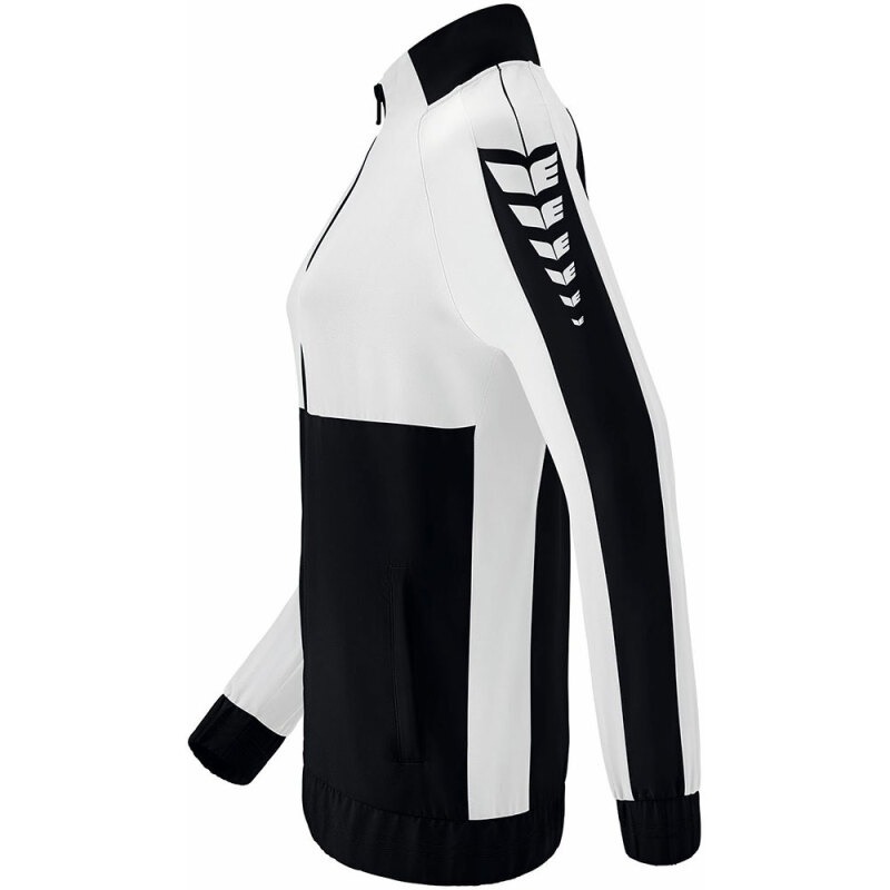 Erima Damen Präsentationsjacke Six Wings schwarz-weiß