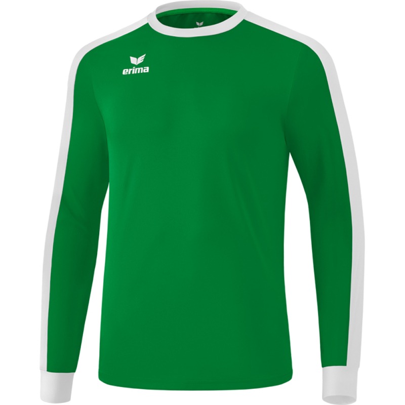 Erima Kinder Langarm Trikot Retro Star grün-weiß