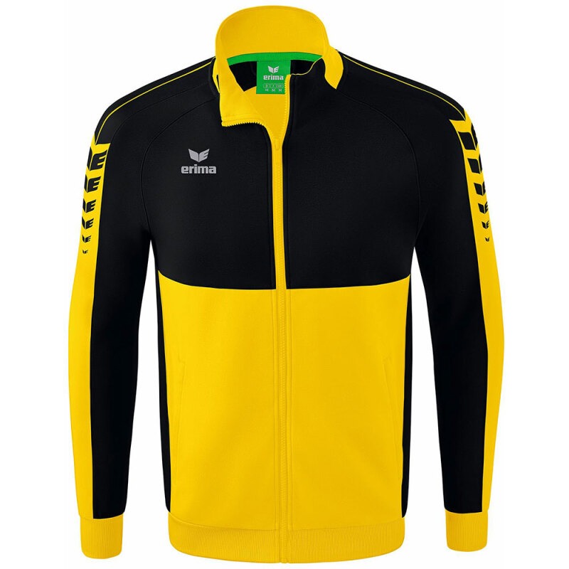 Erima Kinder Trainingsjacke Six Wings gelb-schwarz
