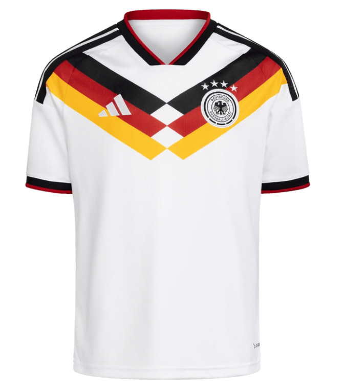 adidas DFB Deutschland Trikot Home WM 2026 Kinder Weiß