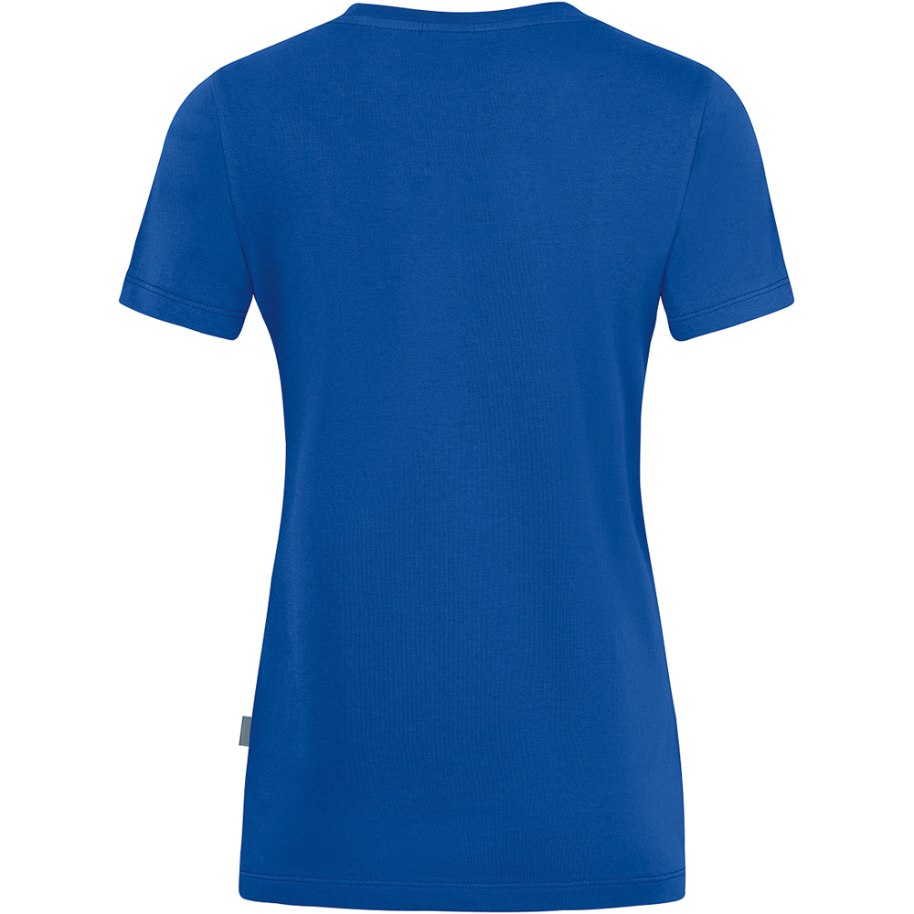 Jako Damen T-Shirt Organic Stretch blau