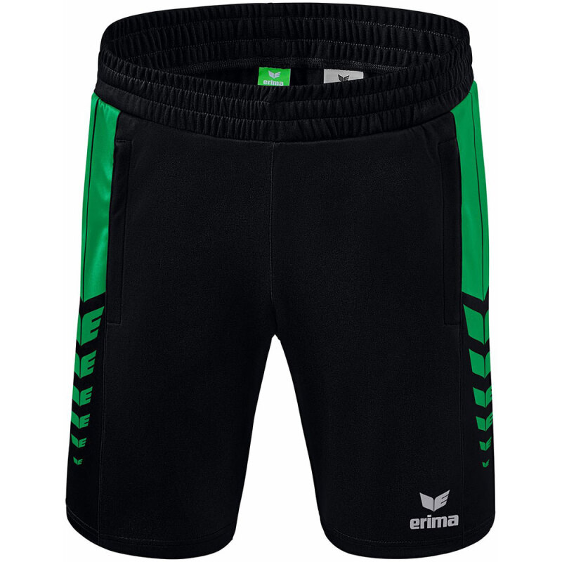 Erima Kinder Training Shorts Six Wings schwarz-grün