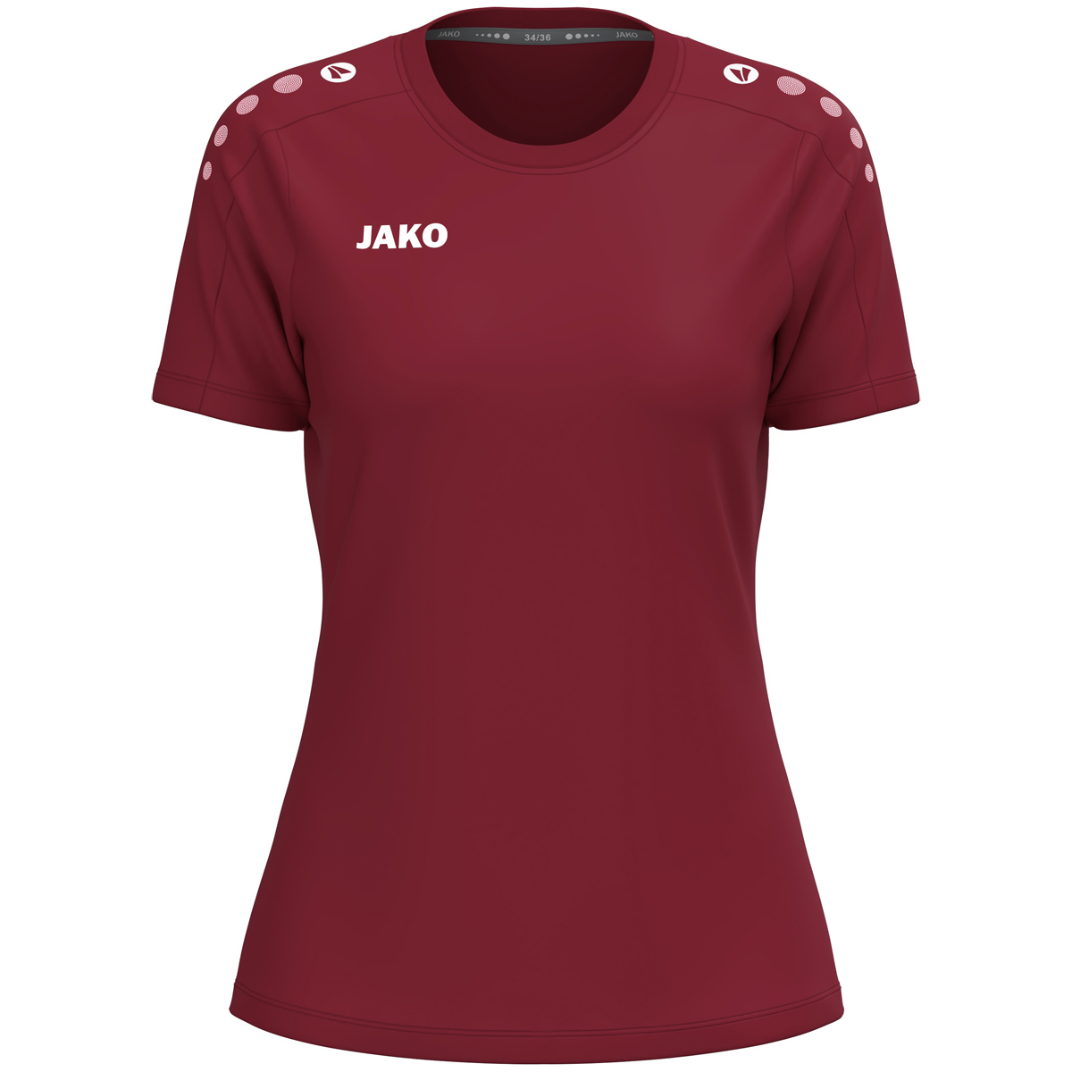 Jako T-Shirt One Cotton Damen bordeaux