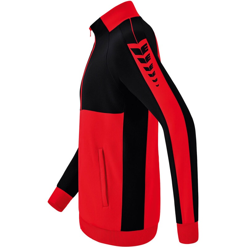 Erima Kinder Trainingsjacke Six Wings rot-schwarz