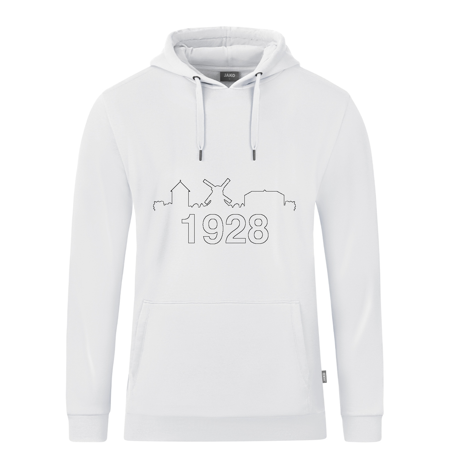SC Südlohn Streetwear Hoodie weiß
