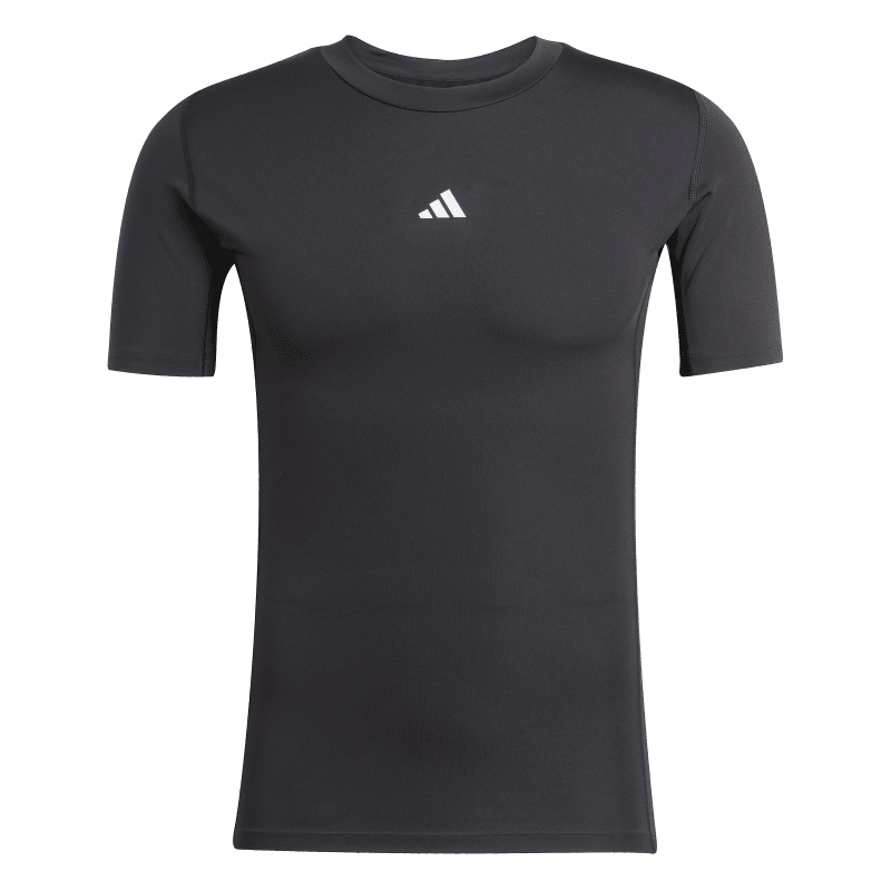 Adidas Kurzarm T-Shirt Techfit black
