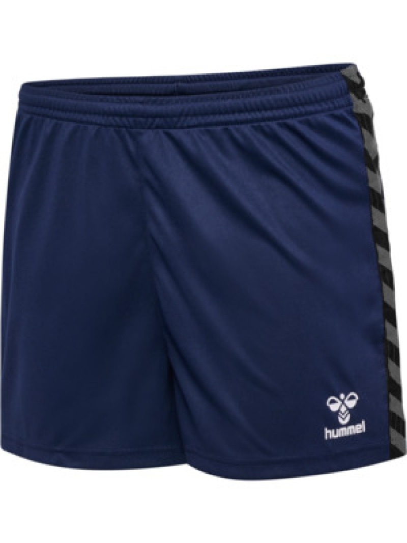 Hummel Hmlauthentic 24 PL Damen Shorts blau