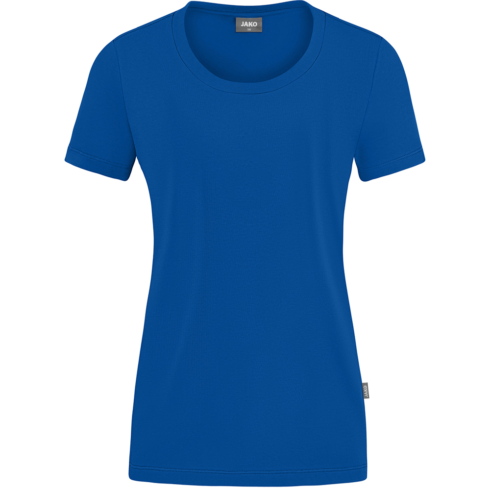 Jako Damen T-Shirt Organic Stretch blau