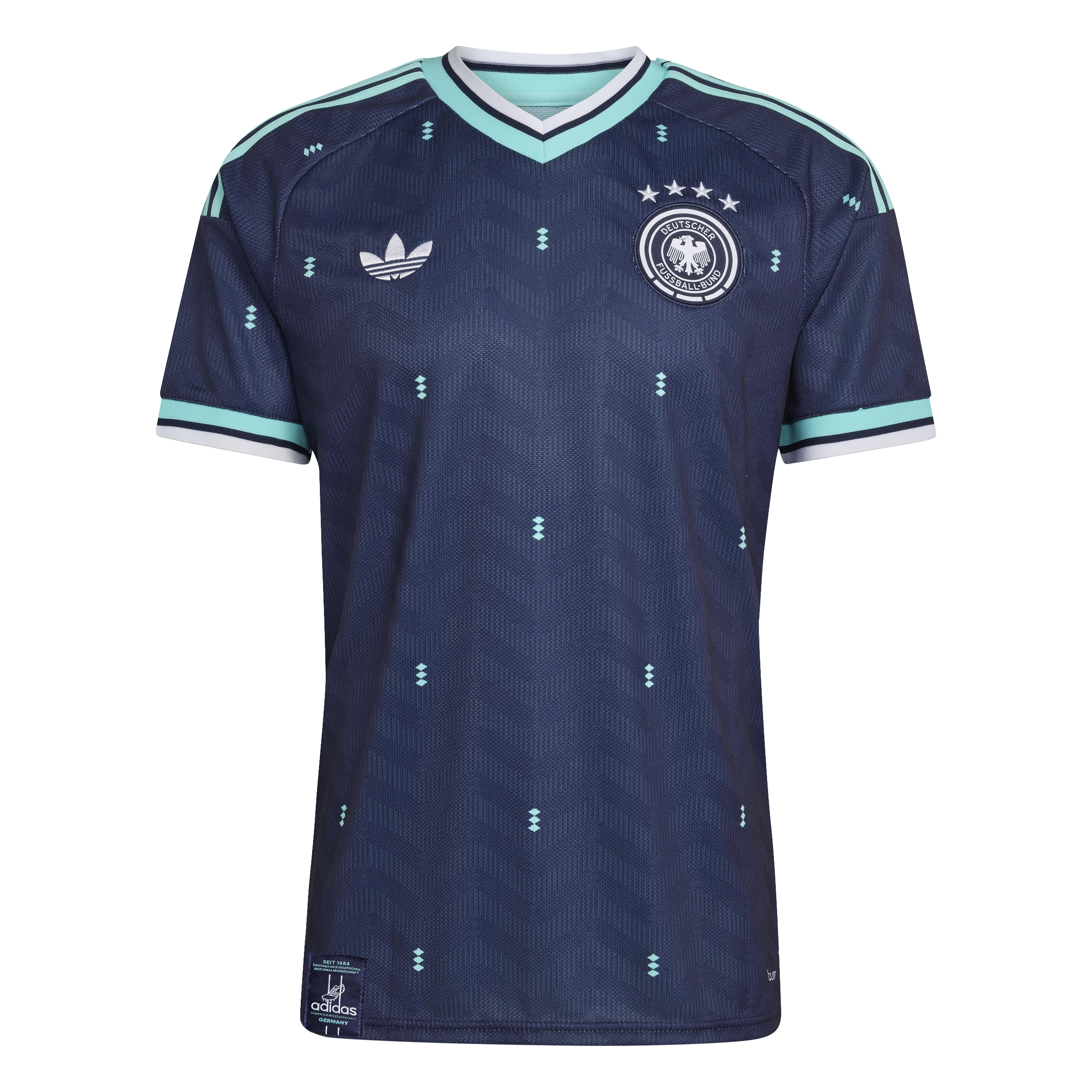 adidas DFB Deutschland Trikot Auswärts WM 2026 Kinder blau