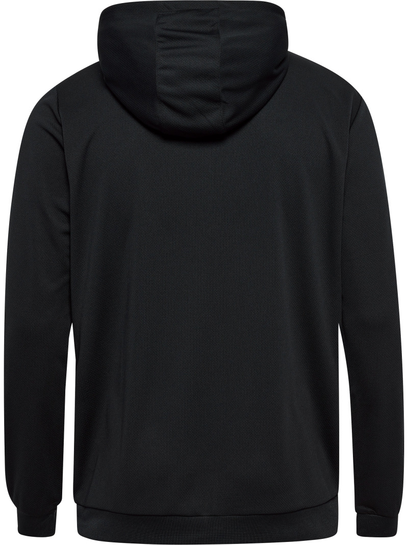 Hummel Hmlauthentic 24 PL Herren Hoodie mit Reißverschluss schwarz