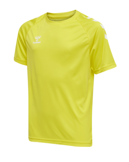 Hummel Hmlcore XK Core Poly Tee S/S Kids blazing yellow