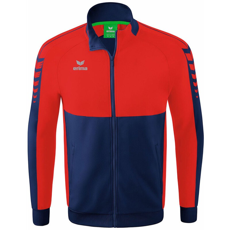 Erima Kinder Trainingsjacke Six Wings blau-rot