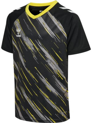 Hummel hmlMATCH Triumph Trikot Kinder schwarz/blazing yellow