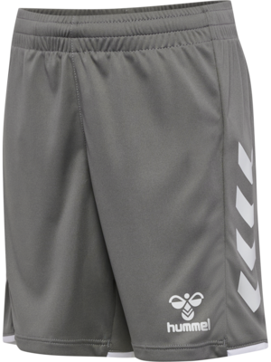 Hummel hmlCORE 2.0 Shorts Kinder steel gray/weiß