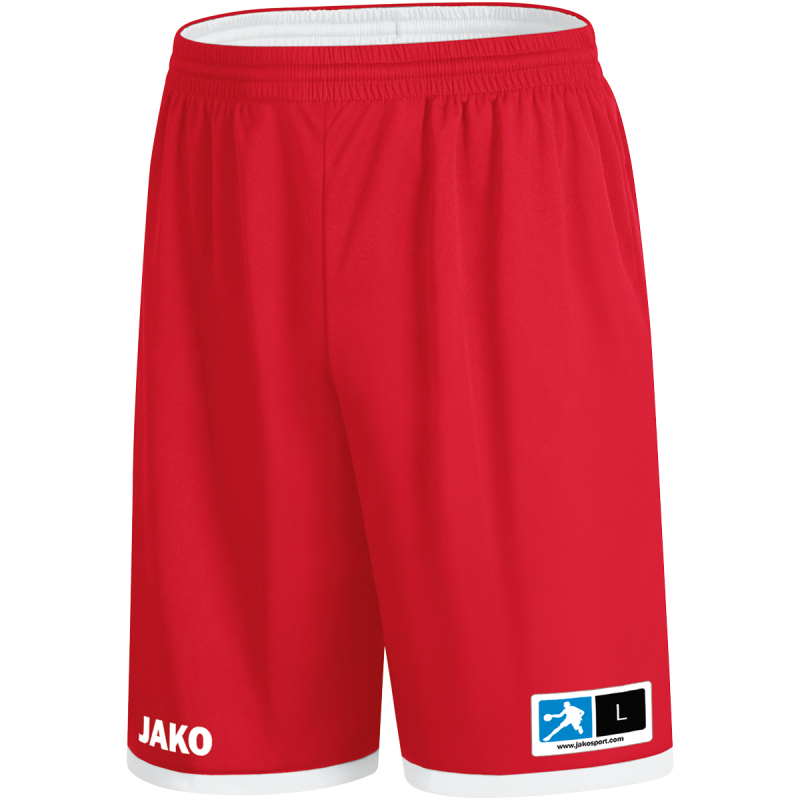 Jako Wendeshort Change 2.0 sportrot-weiß